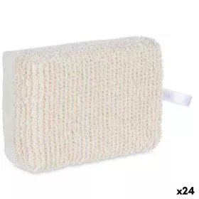 Body Sponge White Beige 14 x 5 x 9 cm (24 Units) by Berilo, Sponges - Ref: S3629107, Price: 30,77 €, Discount: %