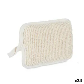 Body Sponge White Beige 11 x 16,5 x 2 cm (24 Units) by Berilo, Sponges - Ref: S3629109, Price: 31,27 €, Discount: %