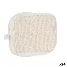 Bath Mitten White Beige (24 Units) by Berilo, Exfoliating Mitts & Gloves - Ref: S3629111, Price: 29,83 €, Discount: %