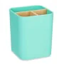 Toothbrush Holder Green Bamboo polypropylene 9 x 11 x 9 cm (6 Units) by Berilo, Stands and dispensers - Ref: S3629117, Price:...