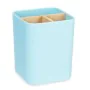 Support pour brosses à dents Bleu Bambou polypropylène 9 x 11 x 9 cm (6 Unités) de Berilo, Supports et distributeurs - Réf : ...