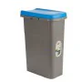 Rubbish bin Stefanplast Blue Grey Plastic 25 L (6 Units) by Stefanplast, Wastebaskets - Ref: S3629162, Price: 59,11 €, Discou...