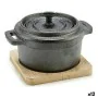 Saucepan Brown Black Bamboo Forged steel 13 x 10 x 8,5 cm (12 Units) by Kinvara, Terrines - Ref: S3629163, Price: 67,61 €, Di...