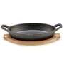 Casserole Dish for Serving Tapas Brown Grey Bamboo Forged steel 22,5 x 4,5 x 12,5 cm (12 Units) by Kinvara, Plates and dishes...