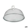 Cover Ø 25 cm Stainless steel Plastic (24 Units) by Kinvara, Food Domes - Ref: S3629169, Price: 42,99 €, Discount: %