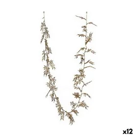 Branche Noël Doré Métal 160 x 6 x 6 cm (12 Unités) de Krist+, Noël - Réf : S3629195, Prix : 33,64 €, Remise : %