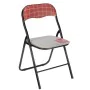 Silla Plegable Hand Made Marrón Negro Gris PVC Metal 43 x 46 x 78 cm (6 Unidades) de Gift Decor, Sillas - Ref: S3629212, Prec...