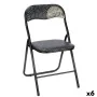 Silla Plegable Quality Negro Gris PVC Metal 43 x 46 x 78 cm (6 Unidades) de Gift Decor, Sillas - Ref: S3629214, Precio: 81,26...