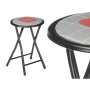 Folding Stool Hand Made Brown Black Grey PVC Metal 30 x 30 x 45 cm (10 Units) by Gift Decor, Barstools - Ref: S3629220, Price...