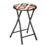 Folding Stool Boho Chic Black PVC Metal 30 x 30 x 45 cm (10 Units) by Gift Decor, Barstools - Ref: S3629224, Price: 89,46 €, ...