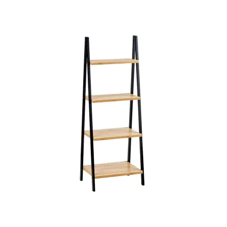 Bathroom Shelves Black Natural Bamboo Pine 40 x 109,3 x 30 cm by Berilo, Bathroom Shelves - Ref: S3629247, Price: 27,08 €, Di...