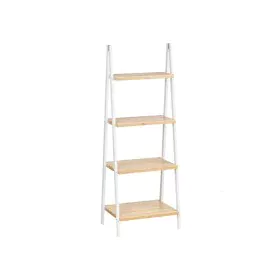 Scaffale da Bagno Bianco Naturale Bambù Legno di pino 40 x 109,3 x 30 cm di Berilo, Mensole bagno - Rif: S3629248, Prezzo: 27...