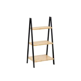 Bathroom Shelves Black Natural Bamboo Pine 40,3 x 81,5 x 30 cm by Berilo, Bathroom Shelves - Ref: S3629252, Price: 20,62 €, D...