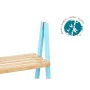 Estantería de Baño Azul Natural Bambú Madera de pino 40,3 x 81,5 x 30 cm de Berilo, Estanterías - Ref: S3629255, Precio: 20,2...