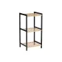 Scaffale da Bagno 35 x 30 x 70 cm Nero Naturale Bambù Legno di pino di Berilo, Mensole bagno - Rif: S3629262, Prezzo: 20,28 €...