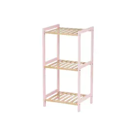 Estantería de Baño 35 x 30 x 70 cm Rosa Natural Bambú Madera de pino de Berilo, Estanterías - Ref: S3629266, Precio: 20,28 €,...