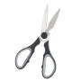 Scissors Black Silver Stainless steel 8,5 x 21 x 1,5 cm (12 Units) by Kinvara, Kitchen Scissors - Ref: S3629316, Price: 19,66...