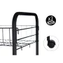 Vegetable trolley Black Metal Plastic 40,5 x 27 x 82,5 cm (4 Units) by Kinvara, Shelves and supports - Ref: S3629340, Price: ...