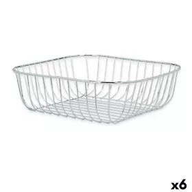 Obstschale Silberfarben Metall 30 x 9 x 30 cm (6 Stück) von Kinvara, Schalen und Schüsseln - Ref: S3629390, Preis: 30,59 €, R...