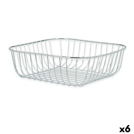 Coupe à fruits Argenté Métal 30 x 9 x 30 cm (6 Unités) de Kinvara, Bols et tasses - Réf : S3629390, Prix : 30,59 €, Remise : %