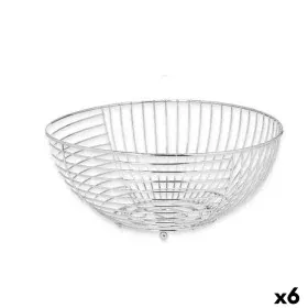 Coupe à fruits Argenté Métal 28 x 12,7 x 28 cm (6 Unités) de Kinvara, Bols et tasses - Réf : S3629392, Prix : 28,51 €, Remise...