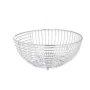 Fruit Bowl Silver Metal 28 x 12,7 x 28 cm (6 Units) by Kinvara, Bowls and large cups - Ref: S3629392, Price: 28,51 €, Discoun...