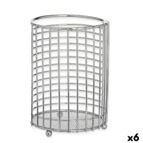 Pot for Kitchen Utensils Metal 12 x 16 x 12 cm (6 Units) by Kinvara, Shelves and supports - Ref: S3629394, Price: 18,56 €, Di...