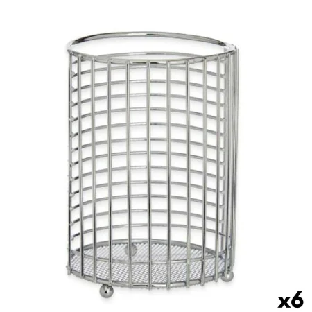 Bote para Utensilios de Cocina Metal 12 x 16 x 12 cm (6 Unidades) de Kinvara, Estantes y soportes - Ref: S3629394, Precio: 18...