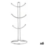 Cup hanger Silver Metal 16 x 39 x 16 cm (6 Units) by Kinvara, Shelves and supports - Ref: S3629406, Price: 25,93 €, Discount: %