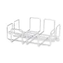 Portatovagliolo Argentato Metallo 19,3 x 6,5 x 19,3 cm (6 Unità) di Kinvara, Ripiani e supporti - Rif: S3629408, Prezzo: 19,3...