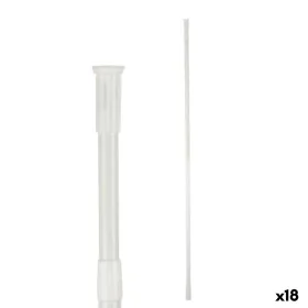 Barra allungabile Di Doccia Bianco Alluminio 260 x 2,2 x 2,2 cm (18 Unità) di Berilo, Tende, ganci e rivestimenti da doccia -...