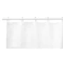 Cortina de Duche Pontos Branco Poliéster 180 x 180 cm (12 Unidades) de Berilo, Cortinas, ganchos e revestimentos para duche -...