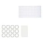 Set de Baño Blanco PVC Polietileno EVA (12 Unidades) de Berilo, Juegos de accesorios de baño - Ref: S3629462, Precio: 89,32 €...