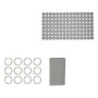 Bath Set Grey PVC Polyethylene EVA (12 Units) by Berilo, Bathroom Accessory Sets - Ref: S3629464, Price: 89,32 €, Discount: %