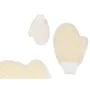 Bath Mitten White Beige (24 Units) by Berilo, Exfoliating Mitts & Gloves - Ref: S3629474, Price: 35,76 €, Discount: %