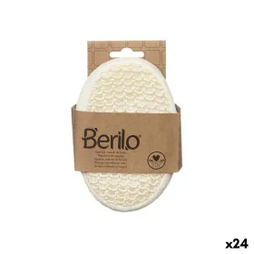 Éponge Corporelle Blanc Beige 11 x 15 x 5 cm (24 Unités) de Berilo, Éponges - Réf : S3629478, Prix : 37,49 €, Remise : %