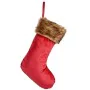 Décorations de Noël Chaussette de Noël Velours Rouge 27 x 3 x 46 cm (24 Unités) de Krist+, Noël - Réf : S3629520, Prix : 66,5...