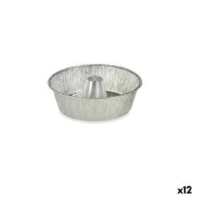 Ensemble de plats pour la cuisine Jetable Flan Aluminium 25 x 7,7 x 25 cm (12 Unités) de Kinvara, Moules jetables - Réf : S36...