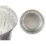 Set of Kitchen Dishes Disposable Circular Aluminium 8,5 x 8 x 8,5 cm (12 Units) by Kinvara, Disposable moulds - Ref: S3629538...