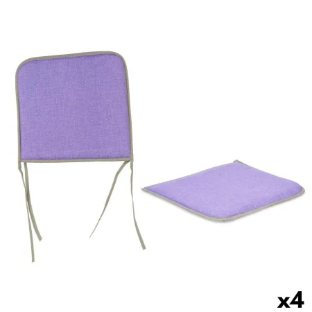 Chair cushion 38 x 2,5 x 38 cm (4 Units) by Gift Decor, Accessories - Ref: S3629546, Price: 10,50 €, Discount: %