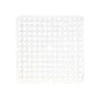 Tappetino Antiscivolo Trasparente Plastica 28 x 0,1 x 28 cm Lavello (12 Unità) di Kinvara, Ripiani e supporti - Rif: S3629556...