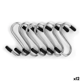 Hook for hanging up Set Silver Metal 4,7 cm (12 Units) by Kinvara, Multi-Purpose Hooks - Ref: S3629563, Price: 12,10 €, Disco...