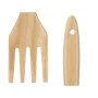 Kitchen Spatula Fork Wood 7 x 35 x 2 cm (12 Units) by Kinvara, Spatulas - Ref: S3629567, Price: 19,36 €, Discount: %