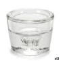 Bougeoir Transparent verre 6 x 4,3 x 6 cm (12 Unités) de Gift Decor, Bougeoirs et chandeliers - Réf : S3629584, Prix : 12,10 ...