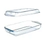 Tray with lid Borcam Transparent Borosilicate Glass 1,9 L (4 Units) by Pasabahce, Roasting Pans - Ref: S3629618, Price: 33,08...