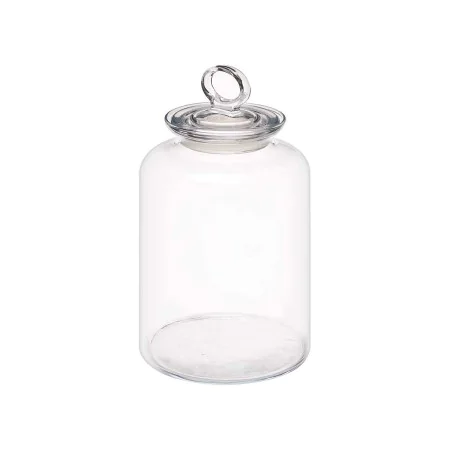 Jar Kitchen Transparent Glass Silicone 2,6 L by Pasabahce, Food storage - Ref: S3629620, Price: 8,35 €, Discount: %