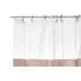 Rideau de Douche Transparent 180 x 180 cm Beige Plastique PEVA (12 Unités) de Berilo, Rideaux, crochets et revêtements de dou...