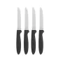 Set di Coltelli Nero Argentato Acciaio inossidabile Plastica 19,5 cm (12 Unità) di Kinvara, Coltelli - Rif: S3629755, Prezzo:...