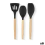 Set de Utensilios para Cocina Madera Silicona (6 Unidades) de Kinvara, Espátulas - Ref: S3629763, Precio: 32,14 €, Descuento: %