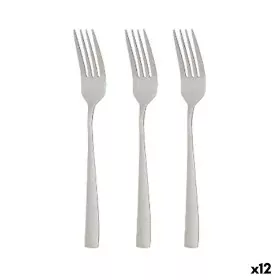 Gabel-Set Silberfarben Edelstahl 2,5 x 21,3 x 0,3 cm (12 Stück) von Kinvara, Gabeln - Ref: S3629769, Preis: 19,66 €, Rabatt: %